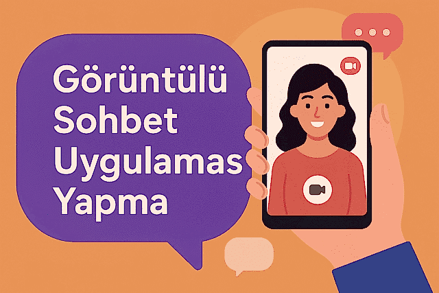 Görüntülü Sohbet Uygulaması Yapma